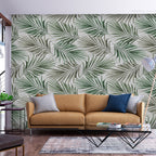 Wall Mural Leaf Chasing Leaves Design