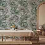 Wall Mural Leaf Chasing Leaves Design