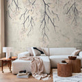 Mysterious Botanical Plants Wall Mural