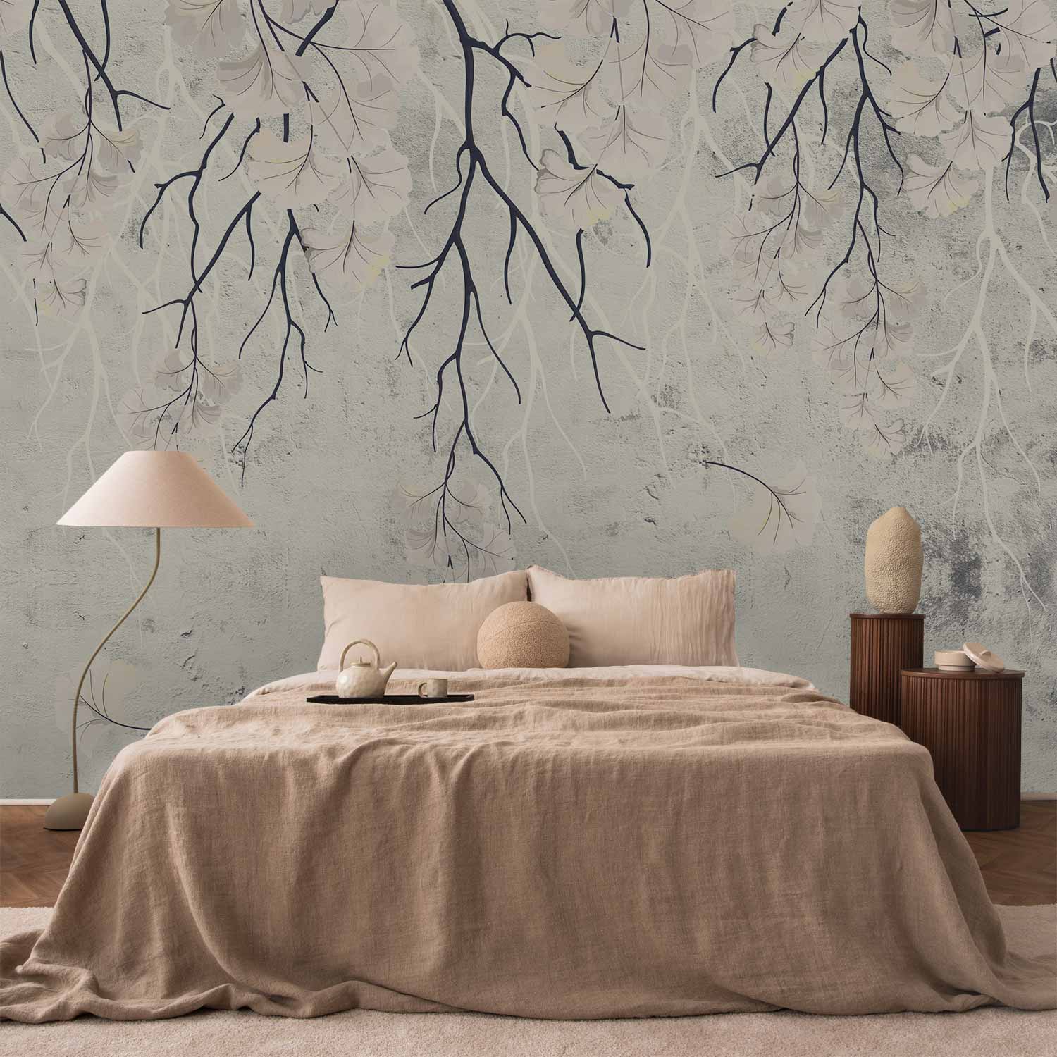 Mysterious Botanical Plants Wall Mural
