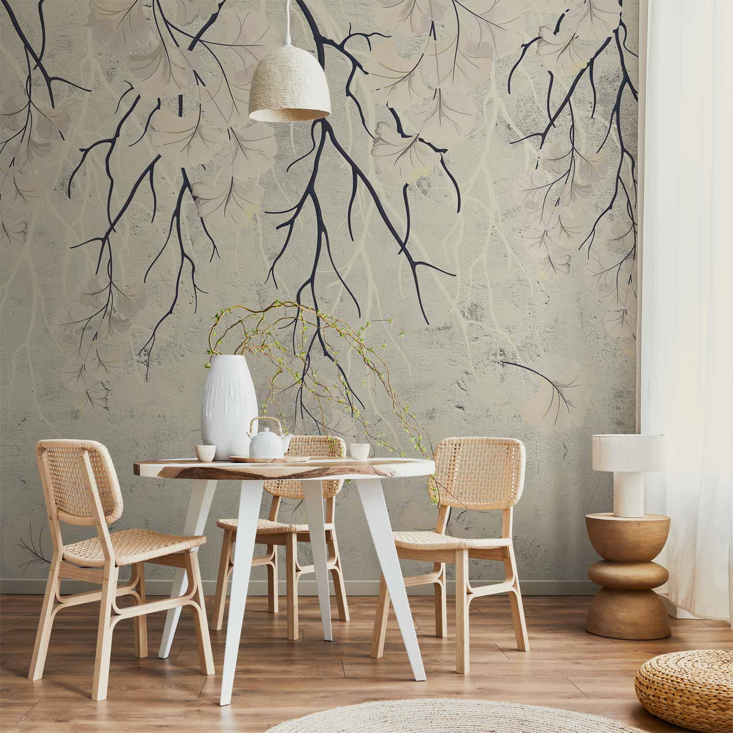 Wall Mural Mysterious Plants