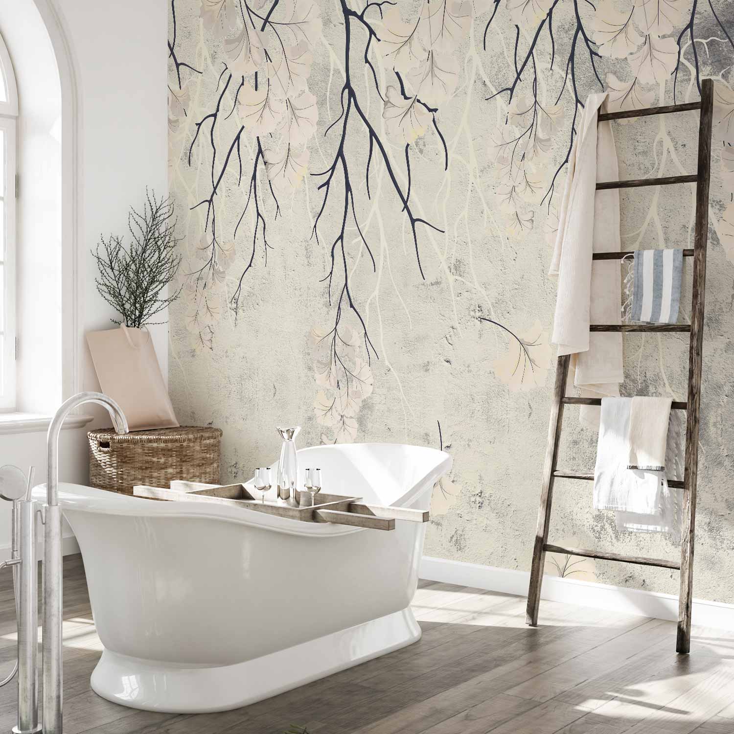 Mysterious Botanical Plants Wall Mural