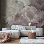 Wall Mural Flowery Thought Floral Wall Art