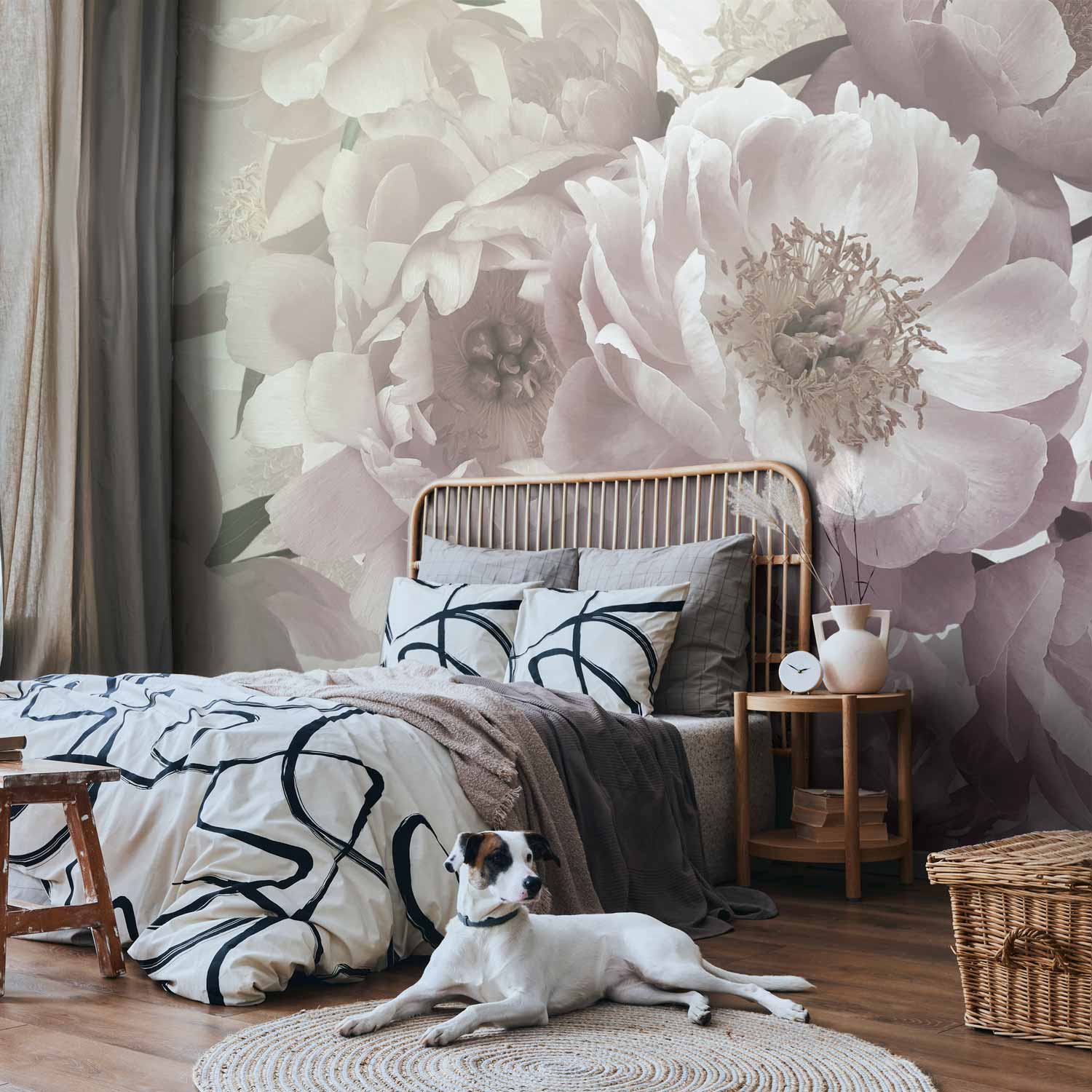 Flowery Botanical Wall Mural