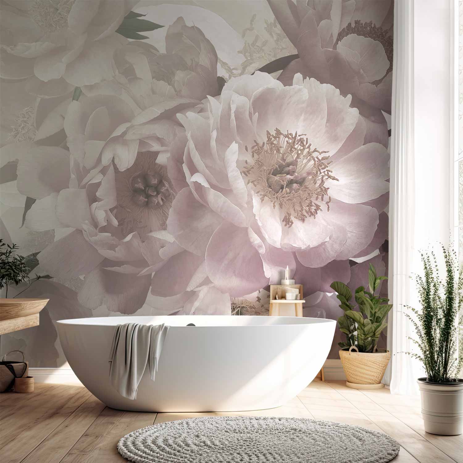 Flowery Botanical Wall Mural