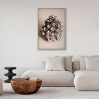 Christmas Leaves Vertical Canvas Print