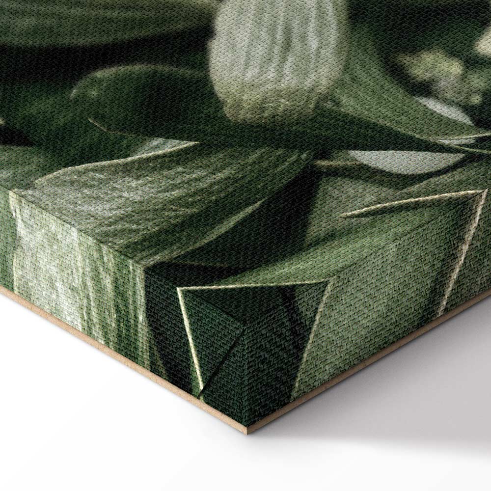 Christmas Mistletoe Botanical Canvas Print