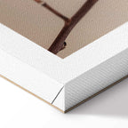 Cotton Flower Botanical Vertical Canvas Print