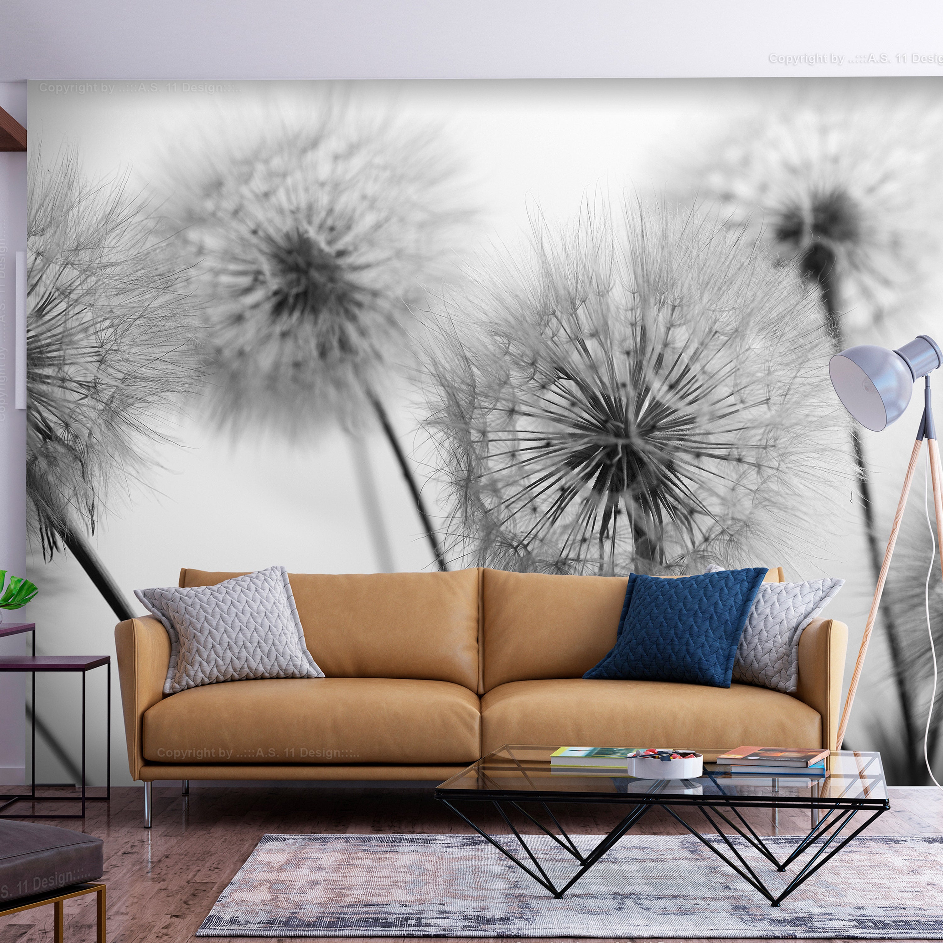 Wall Mural Time for Dandelions - Flowers