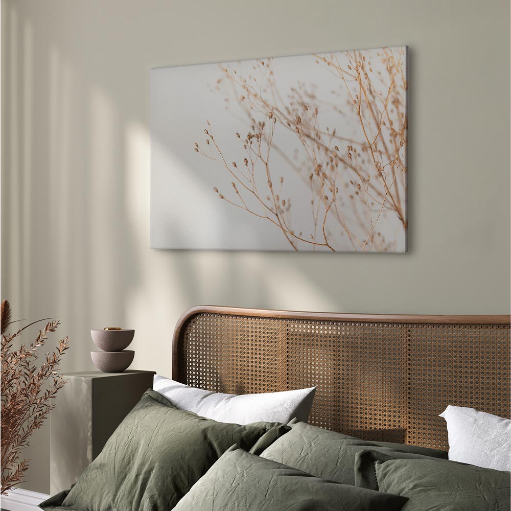 Minimalist Twig Nature Canvas Print