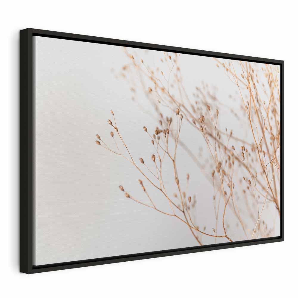 Minimalist Twig Nature Canvas Print