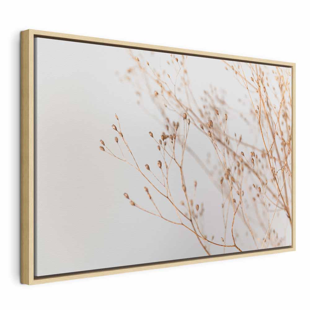 Minimalist Twig Nature Canvas Print