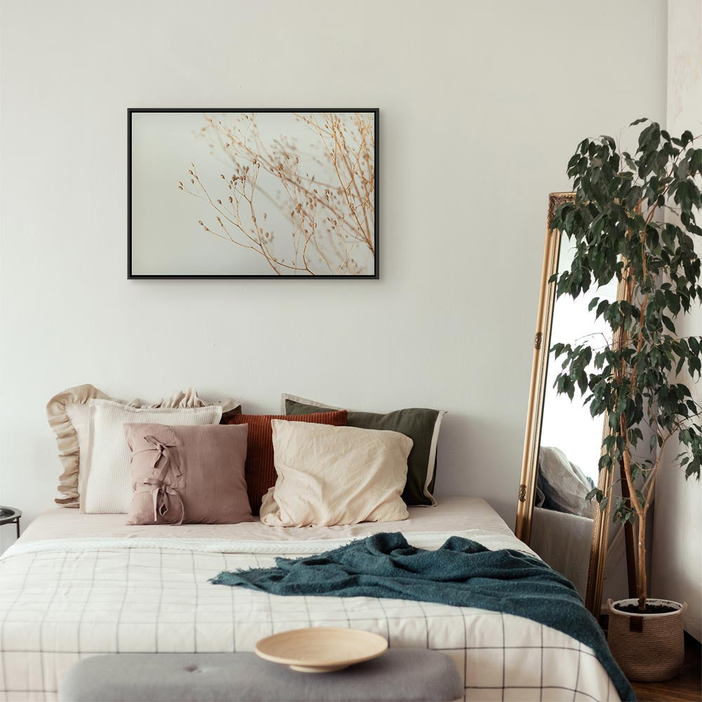 Minimalist Twig Nature Canvas Print