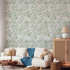 Wallpaper Leaves Under the Mistletoe