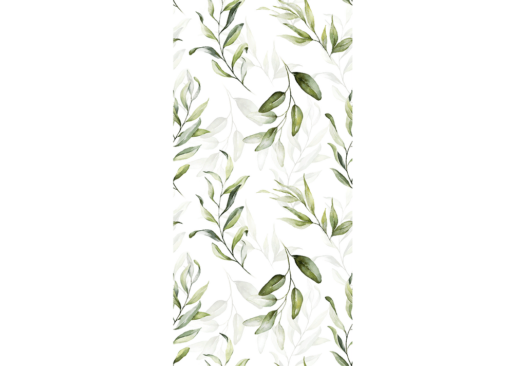 Wallpaper Natural Grace Leaves Design