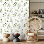 Wallpaper Natural Grace Leaves Design