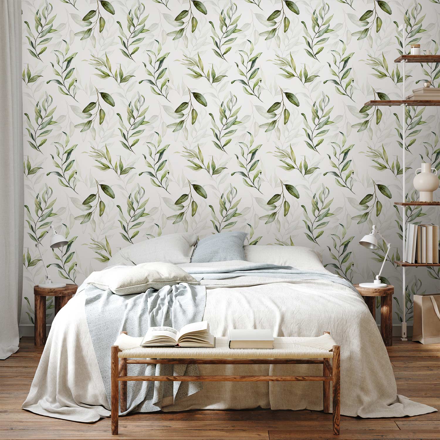 Natural Leaf Pattern Nature Wallpaper