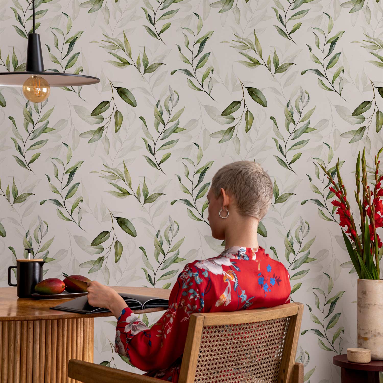 Natural Leaf Pattern Nature Wallpaper