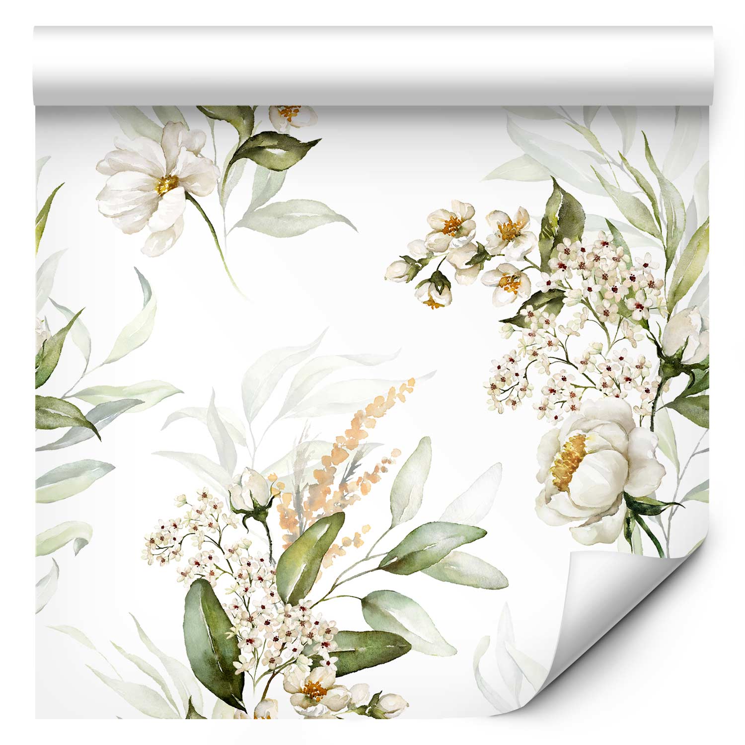 Wallpaper Flowery Dress