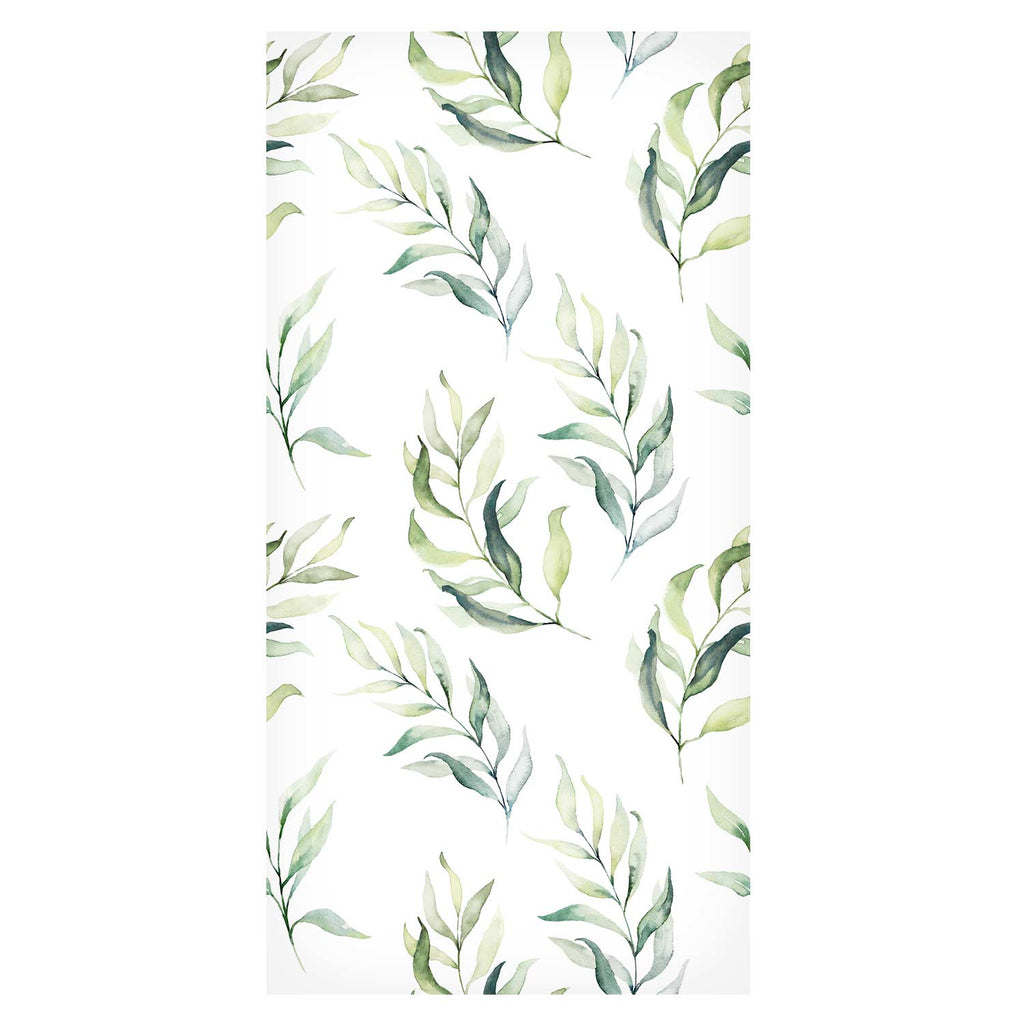 Dancing Green Leaves Nature Wallpaper