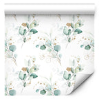 Wallpaper Leaves Green Melodies