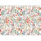 Wall Mural Leaves of Red Berries