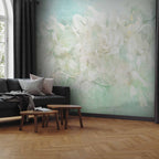 Wall Mural Blossoming Pastels with Floral Motifs