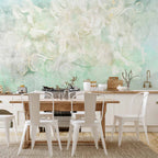 Wall Mural Blossoming Pastels with Floral Motifs