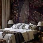 Leaf Maze Nature Wall Mural