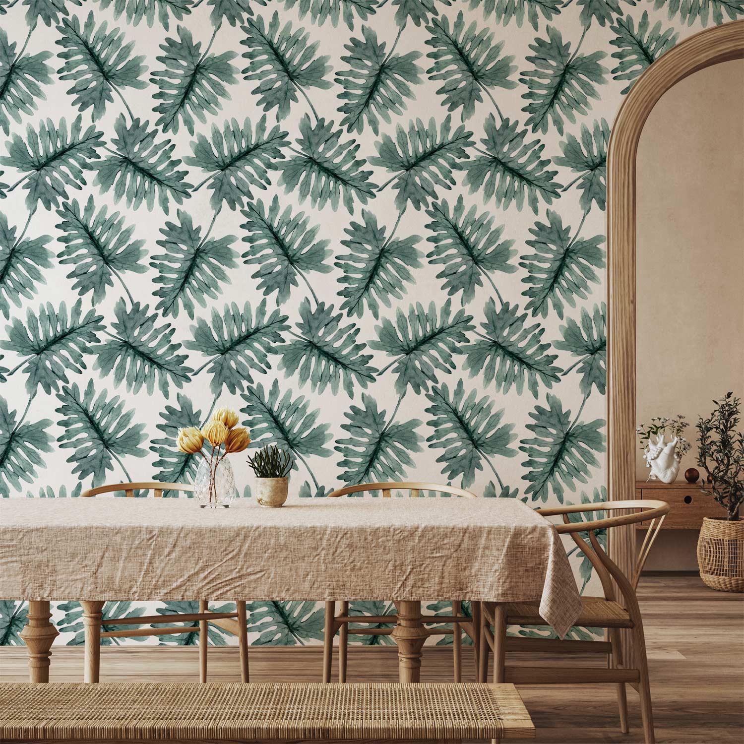 Leaf Pattern Nature Wallpaper