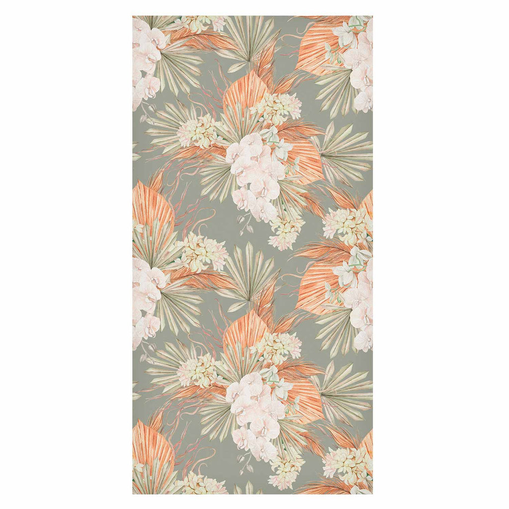 Exotic Bouquet Floral Wallpaper