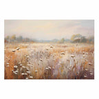 Impressionist Meadow Pastel Landscape Poster