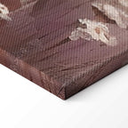 Impressionist Meadow Pastel Landscape Canvas Print