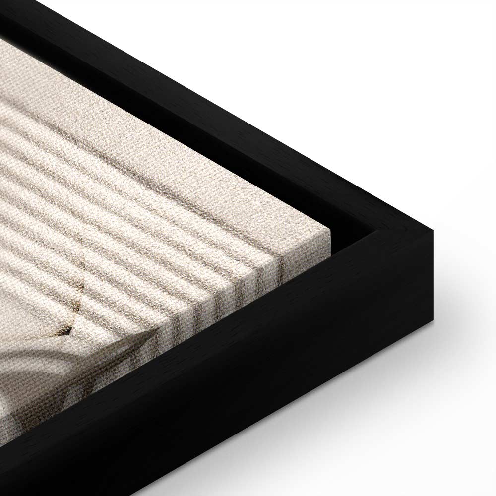 Sand Orchid Abstract Canvas Print