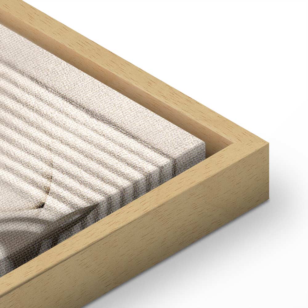 Sand Orchid Abstract Canvas Print