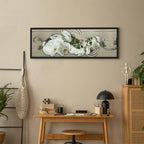 Sand Orchid Abstract Canvas Print