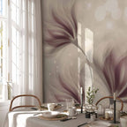 Luminous Morning Floral Wall Mural