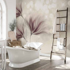 Luminous Morning Floral Wall Mural