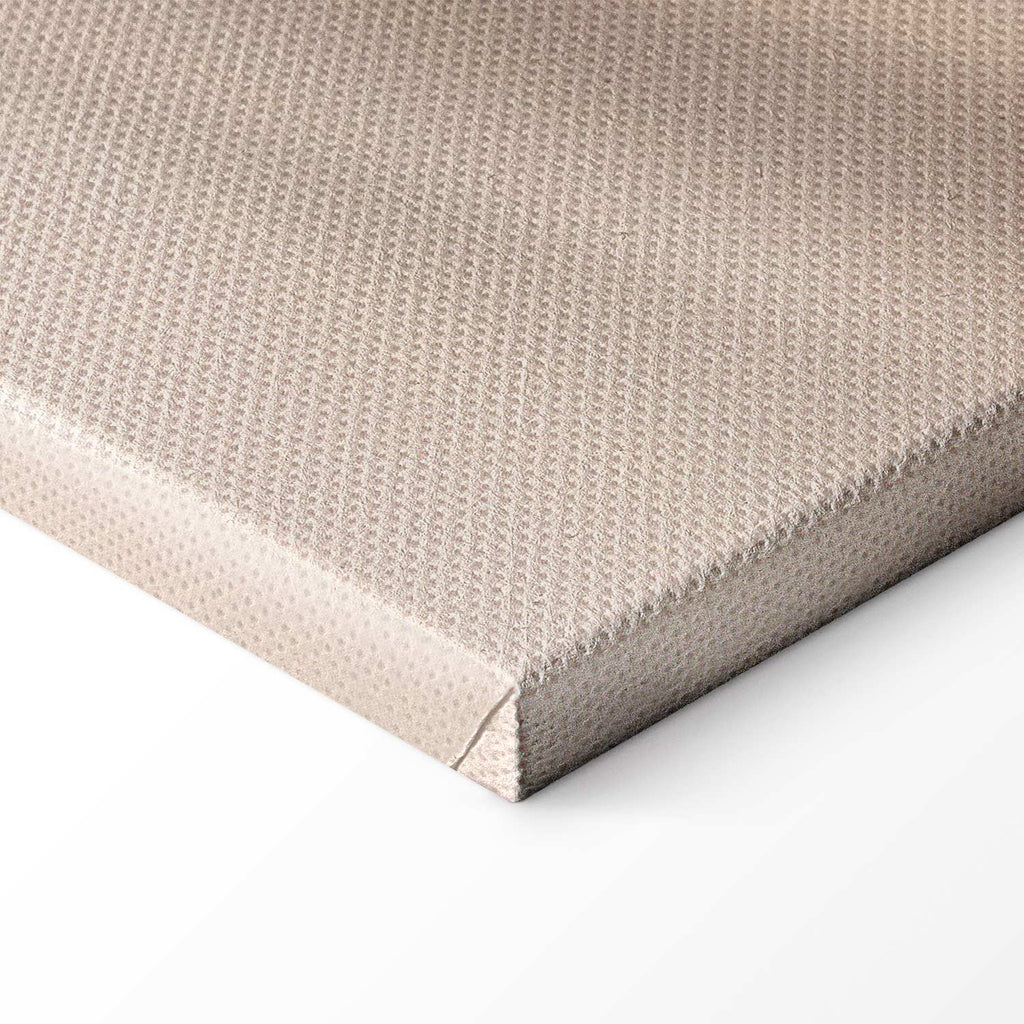 Delicate Feather Water Waves Canvas Print