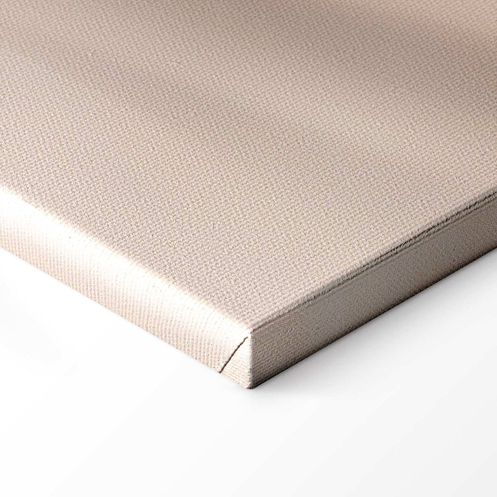 Delicate Feather Water Waves Canvas Print