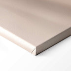 Delicate Feather Water Waves Canvas Print