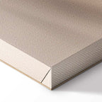 Delicate Feather Water Waves Canvas Print