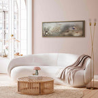 Dandelion Inscriptions Romantic Canvas Print