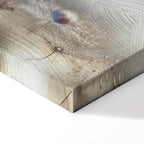 Dandelion Inscriptions Romantic Canvas Print