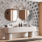 3D Lily Flower Tunnel Modern Wall Mural