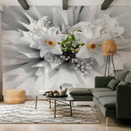 Abstract Floral Explosion Wall Mural