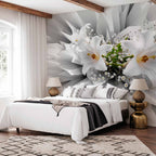 Abstract Floral Explosion Wall Mural
