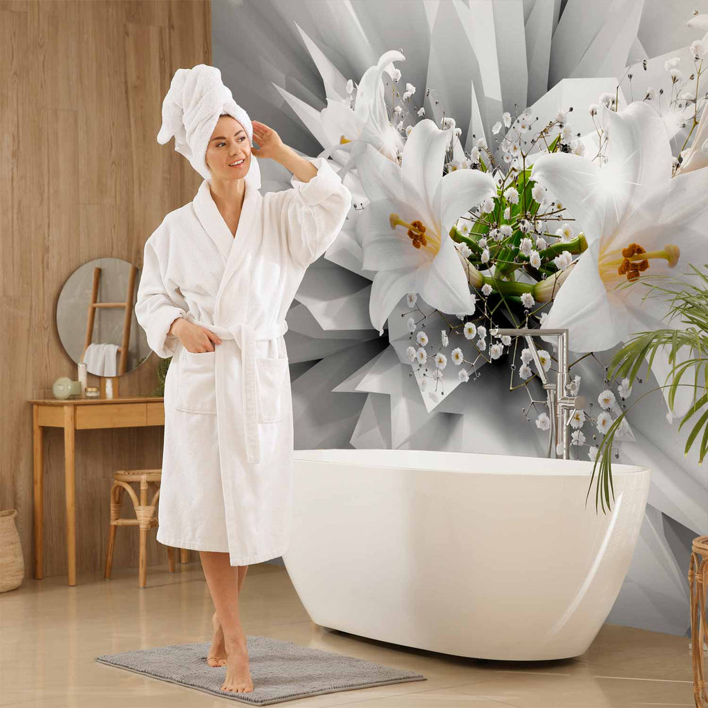 Abstract Floral Explosion Wall Mural