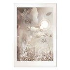 Sky Flare Fields Vertical Canvas Print