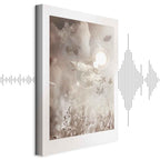 Sky Flare Fields Vertical Canvas Print